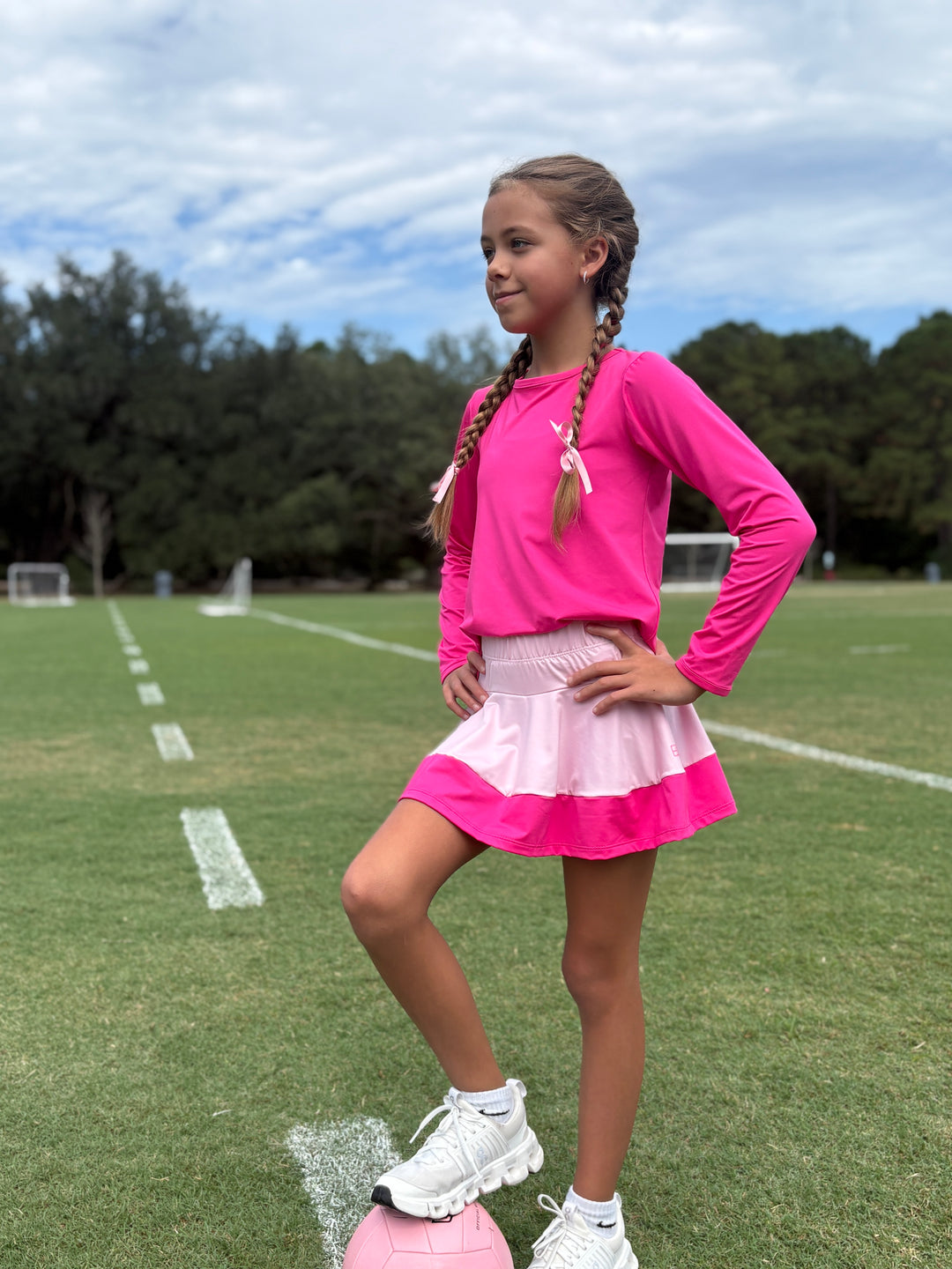 Amber Skort - Cotton Candy Pink, Power Pink