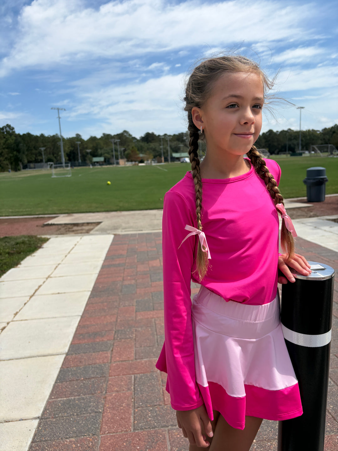 Amber Skort - Cotton Candy Pink, Power Pink