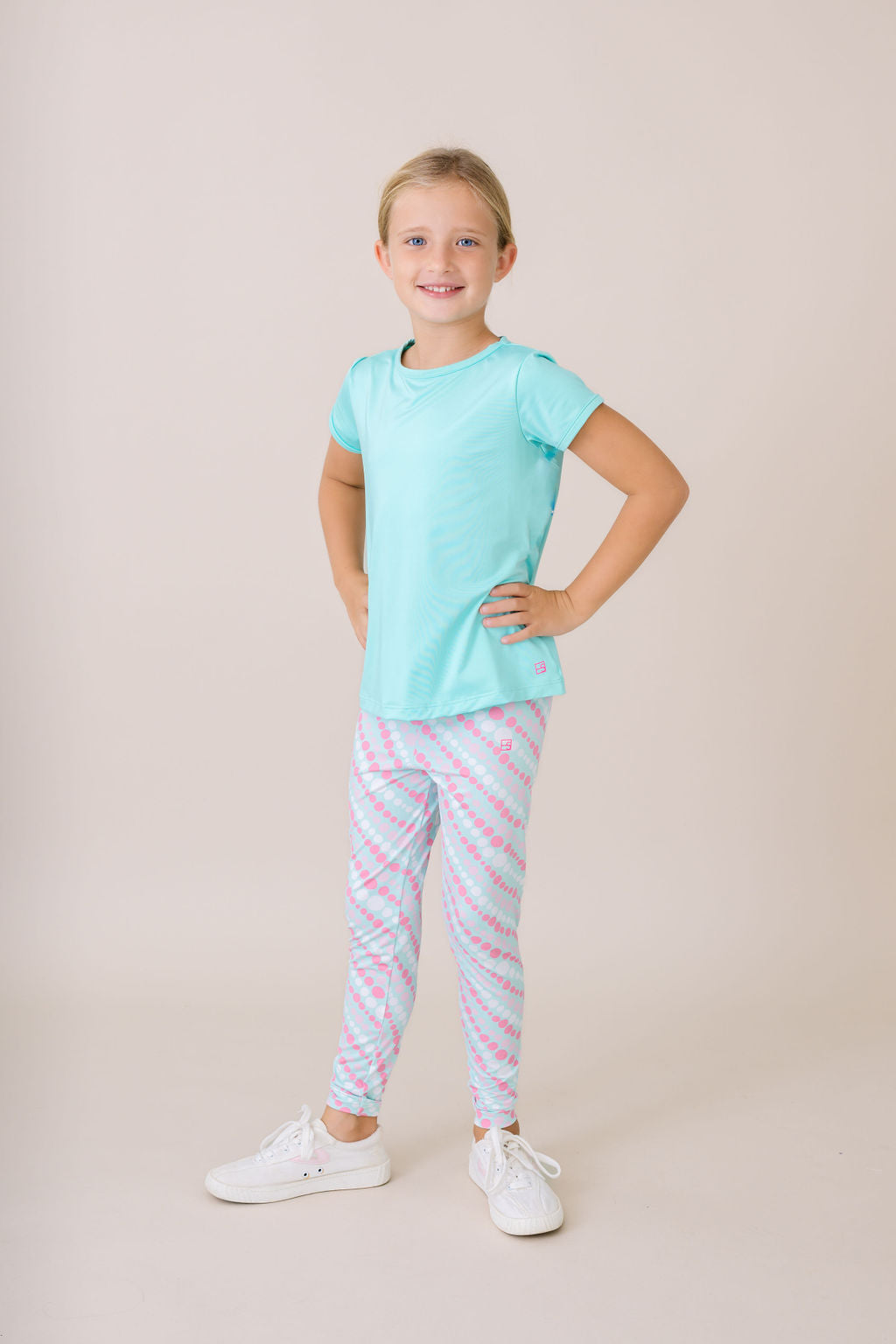 Hailey Highwaist Legging - Brilliant Bubbles