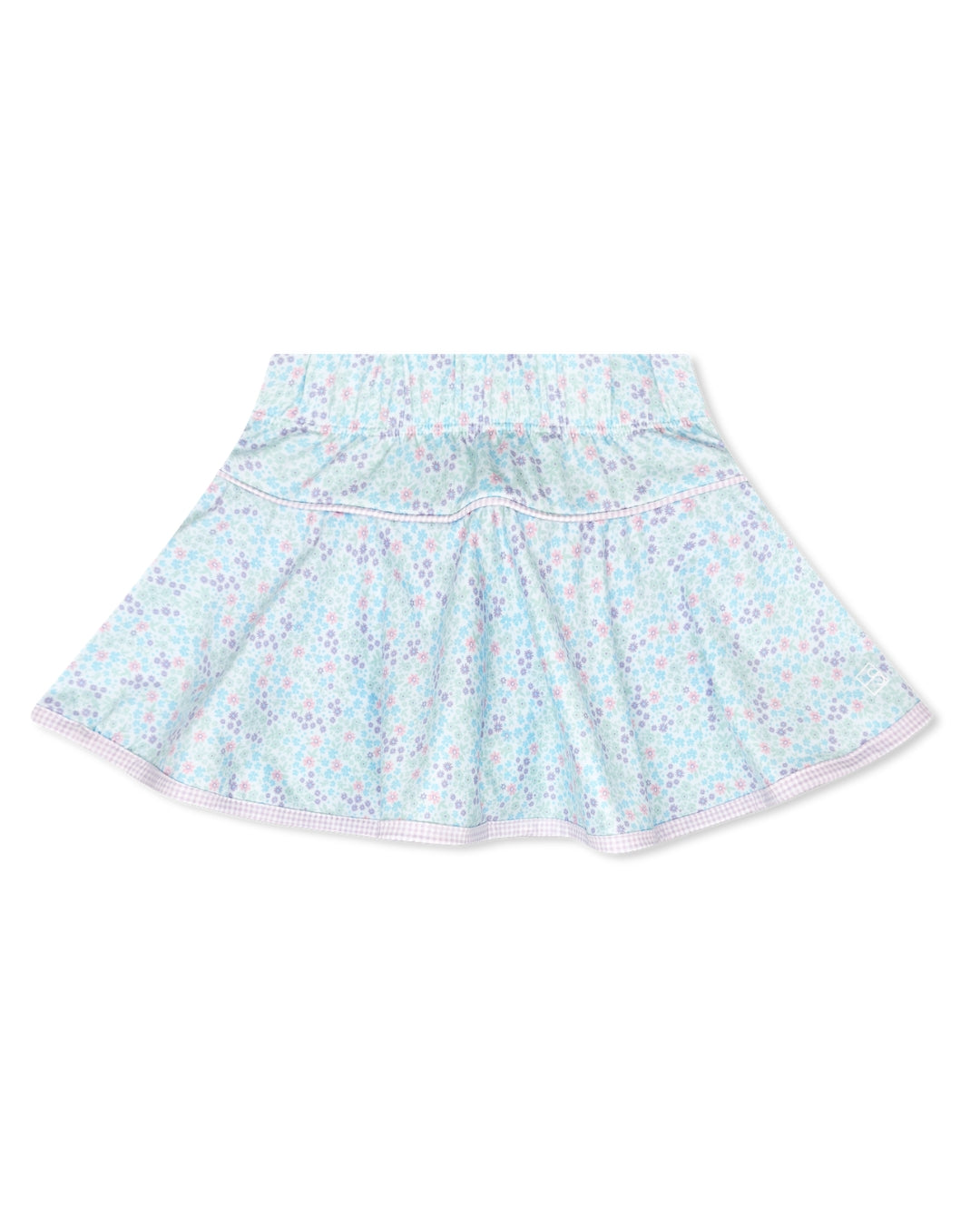 Quinn Skort - Frosted Floral, Petal Purple Minigingham