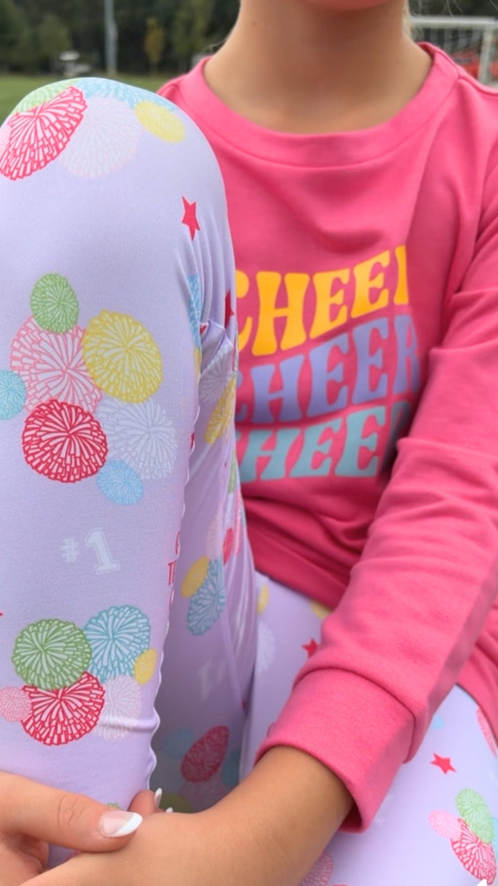 Emma Sweatshirt - Strawberry Pink, Cheer