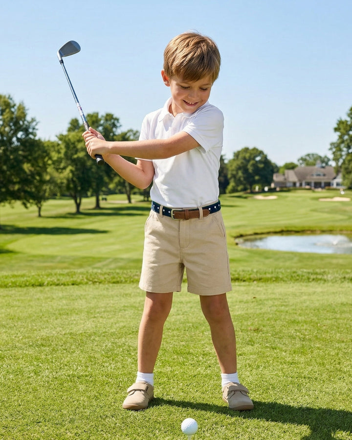 Grant Golf Short - Key Short Khaki