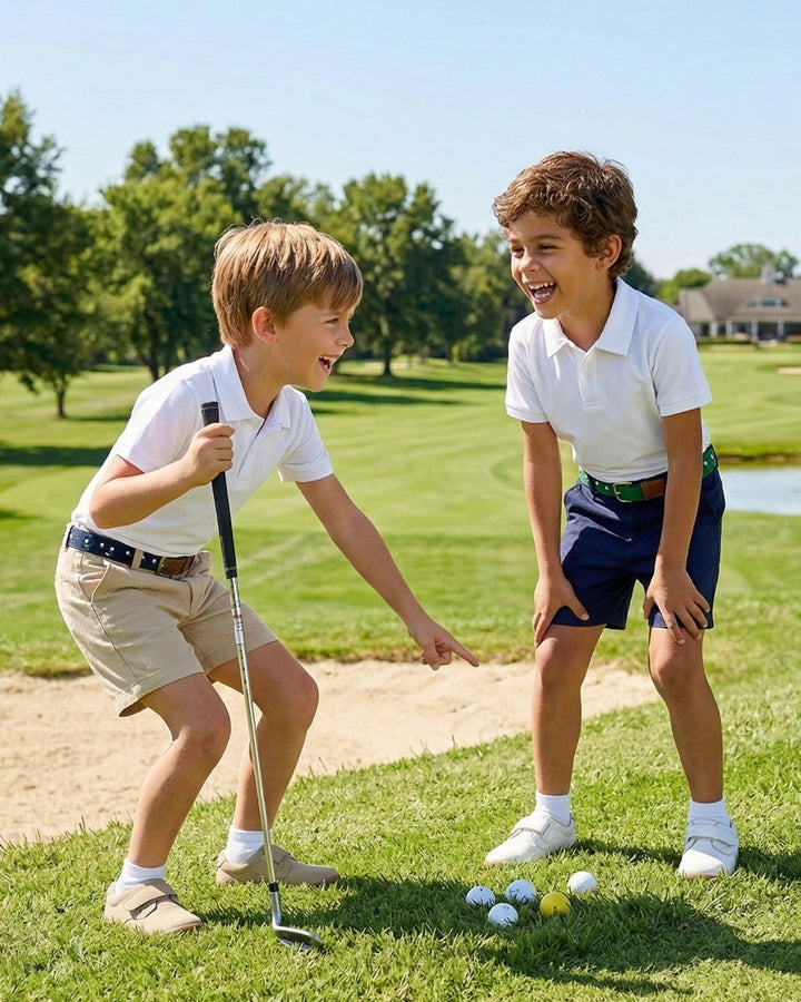 Grant Golf Short -  Nantucket Navy