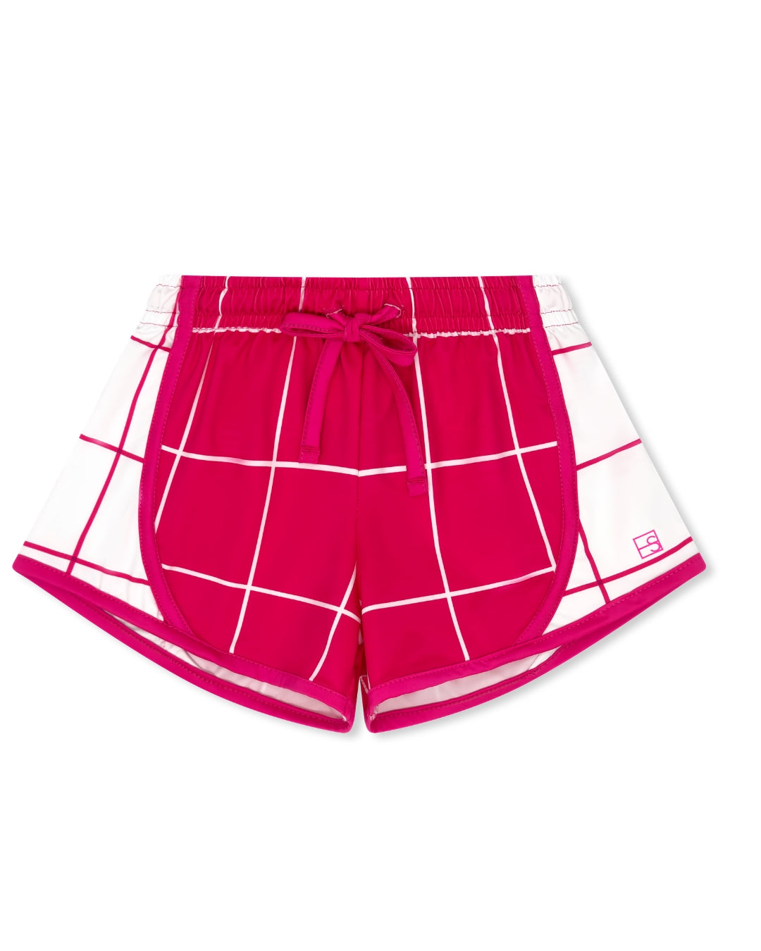 Elise Short - Power Pink Windowpane
