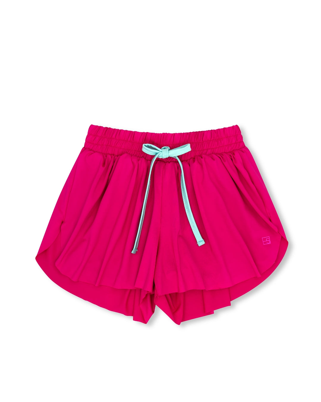Tatum Shorts - Power Pink, Totally Turquoise