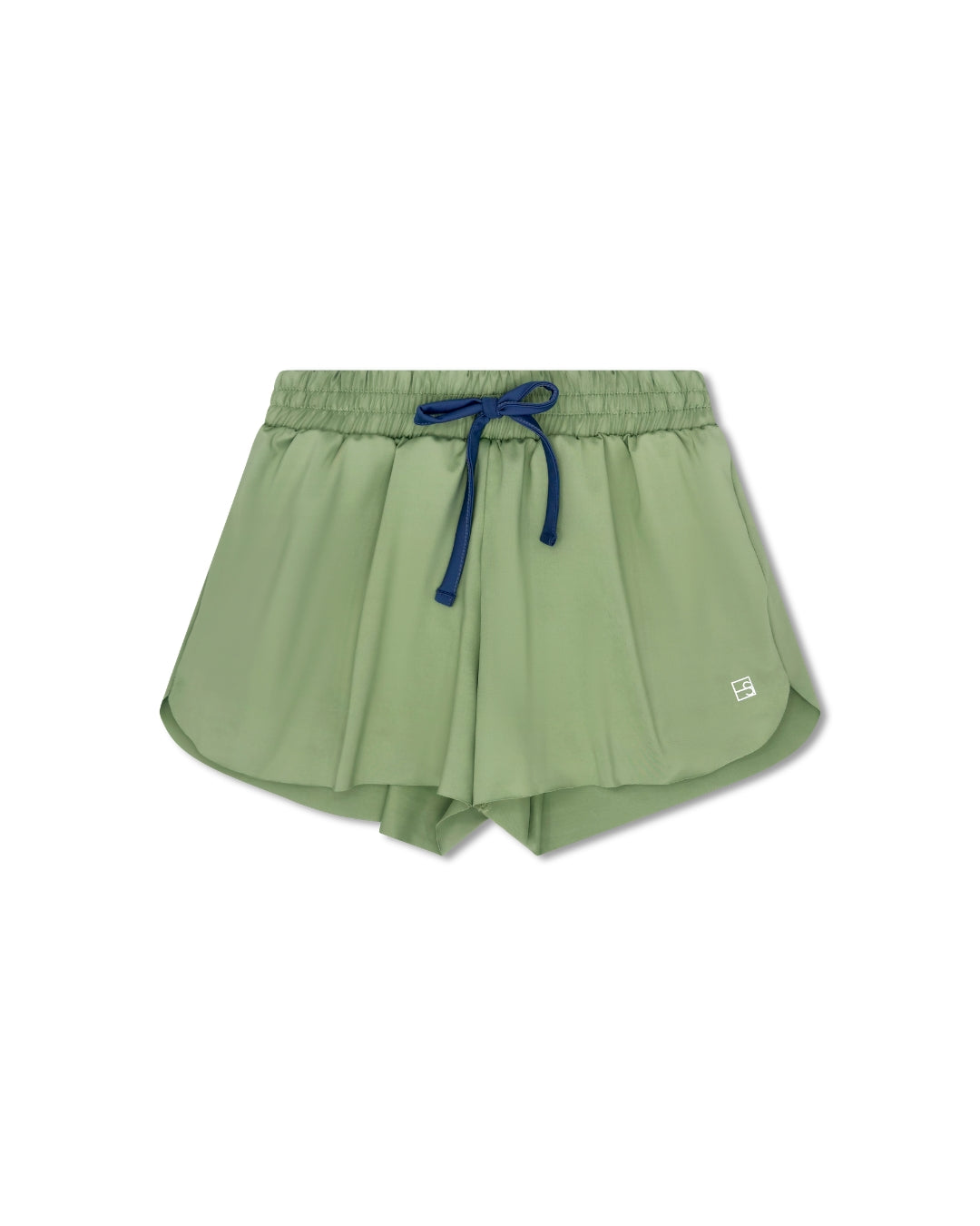 Tatum Short - Pistachio Green, Baton Rouge Blue