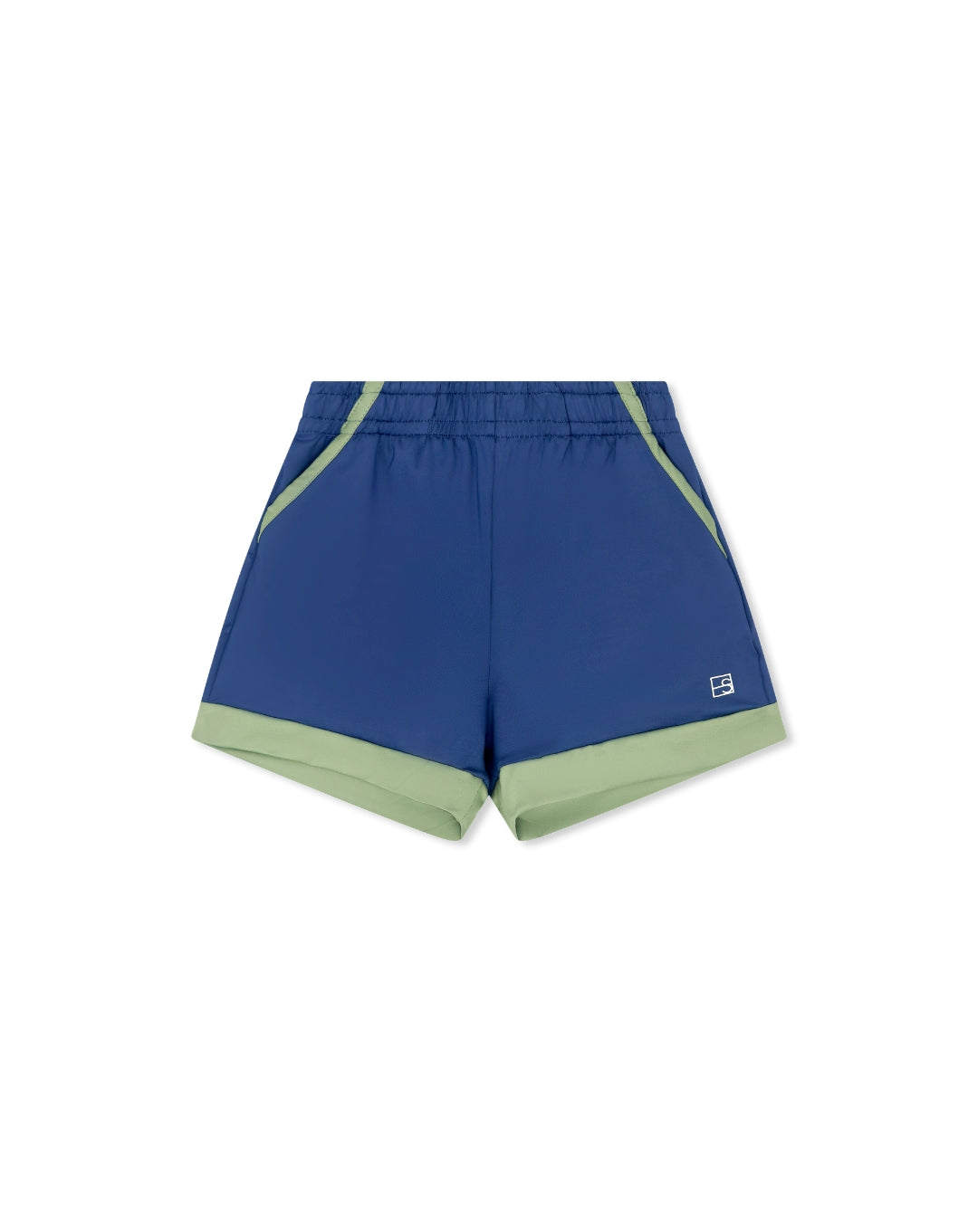 Graham Short - Baton Rouge Blue, Pistachio Green