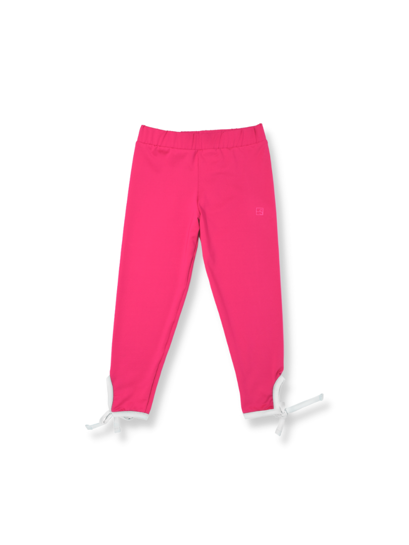 Avery Legging - Power Pink, Pure Coconut