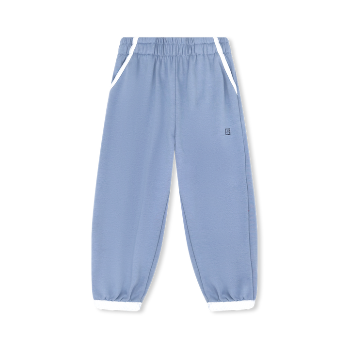 Beloved Banded Pant - Lake Blue, Cotton Candy Blue Minigingham