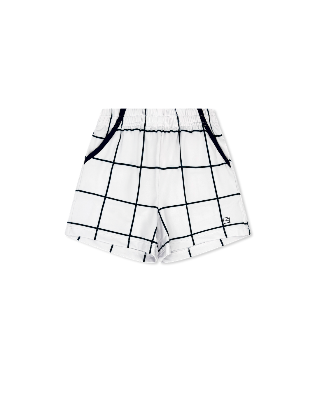 Nathan Short - Pure Coconut/Nantucket Navy Willington WIndowpane, Nantucket Navy