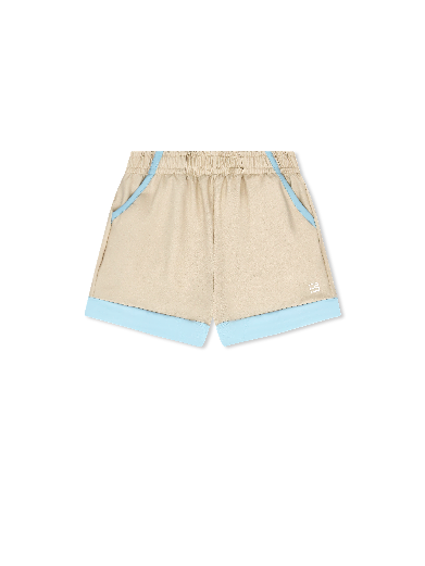 Graham Short - Sandstone Khaki, Cotton Candy Blue