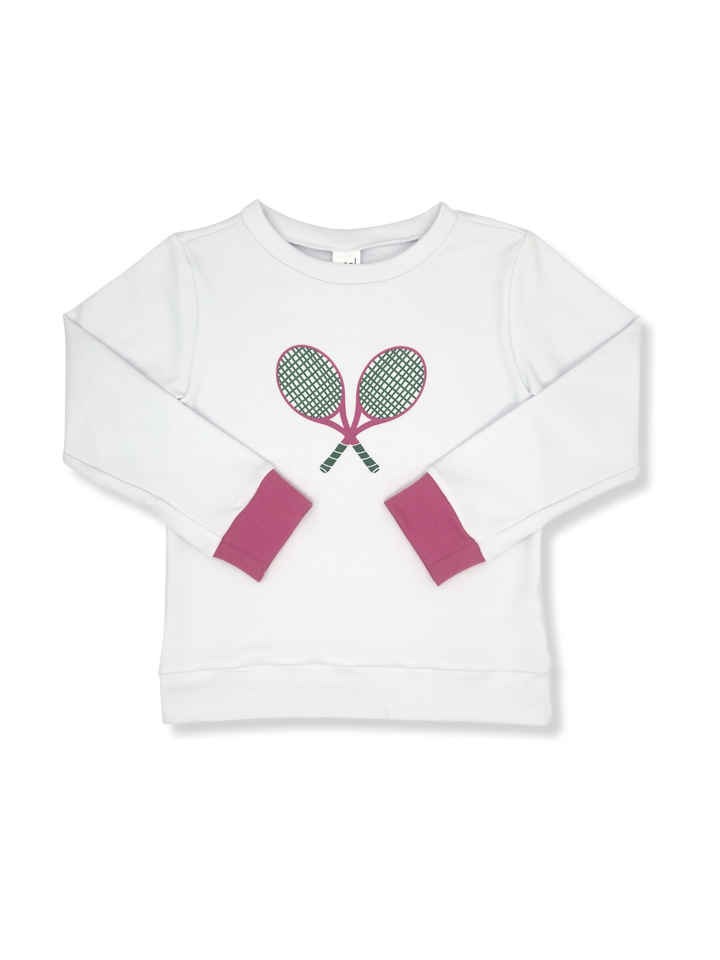 Alex Sweatshirt - Daisy White, Tennis