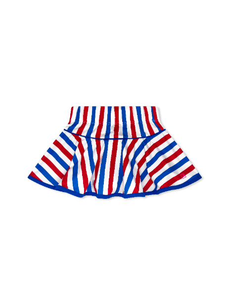 Quinn Skort - Bold, Brave, Blue