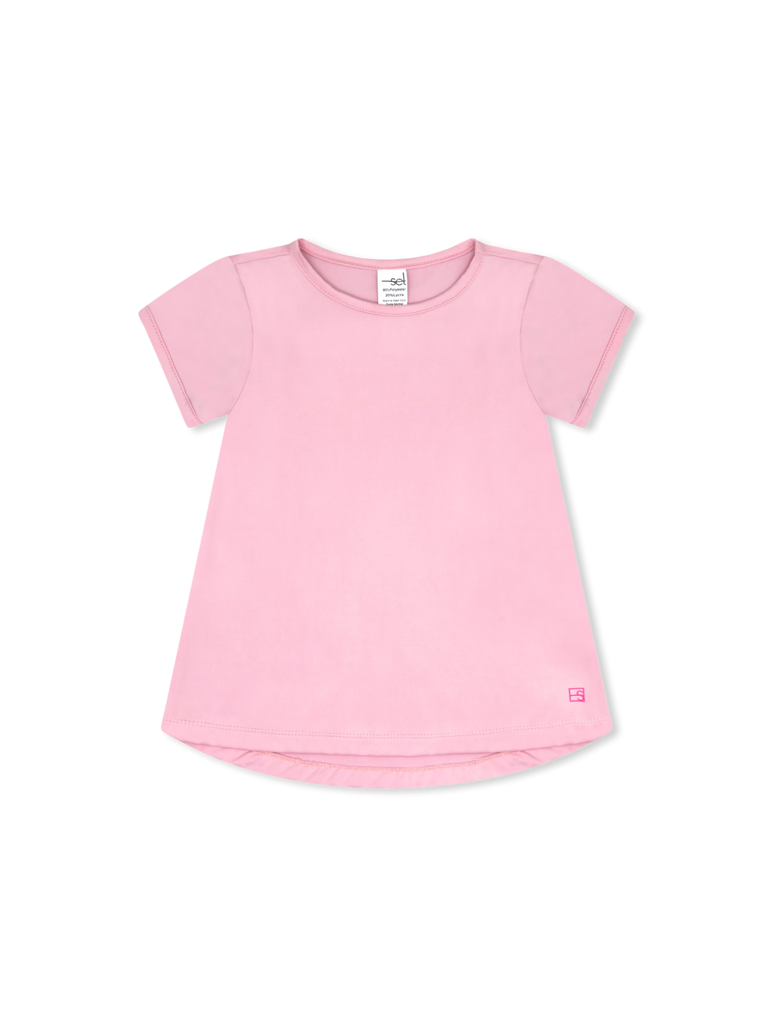 Bridget Basic Tee  -  Cotton Candy Pink