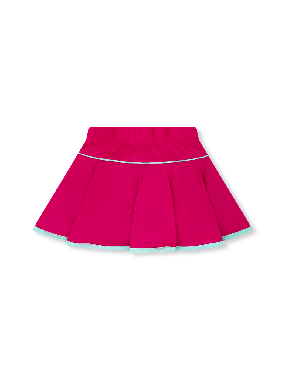 Quinn Skort -  Power Pink, Totally Turquoise