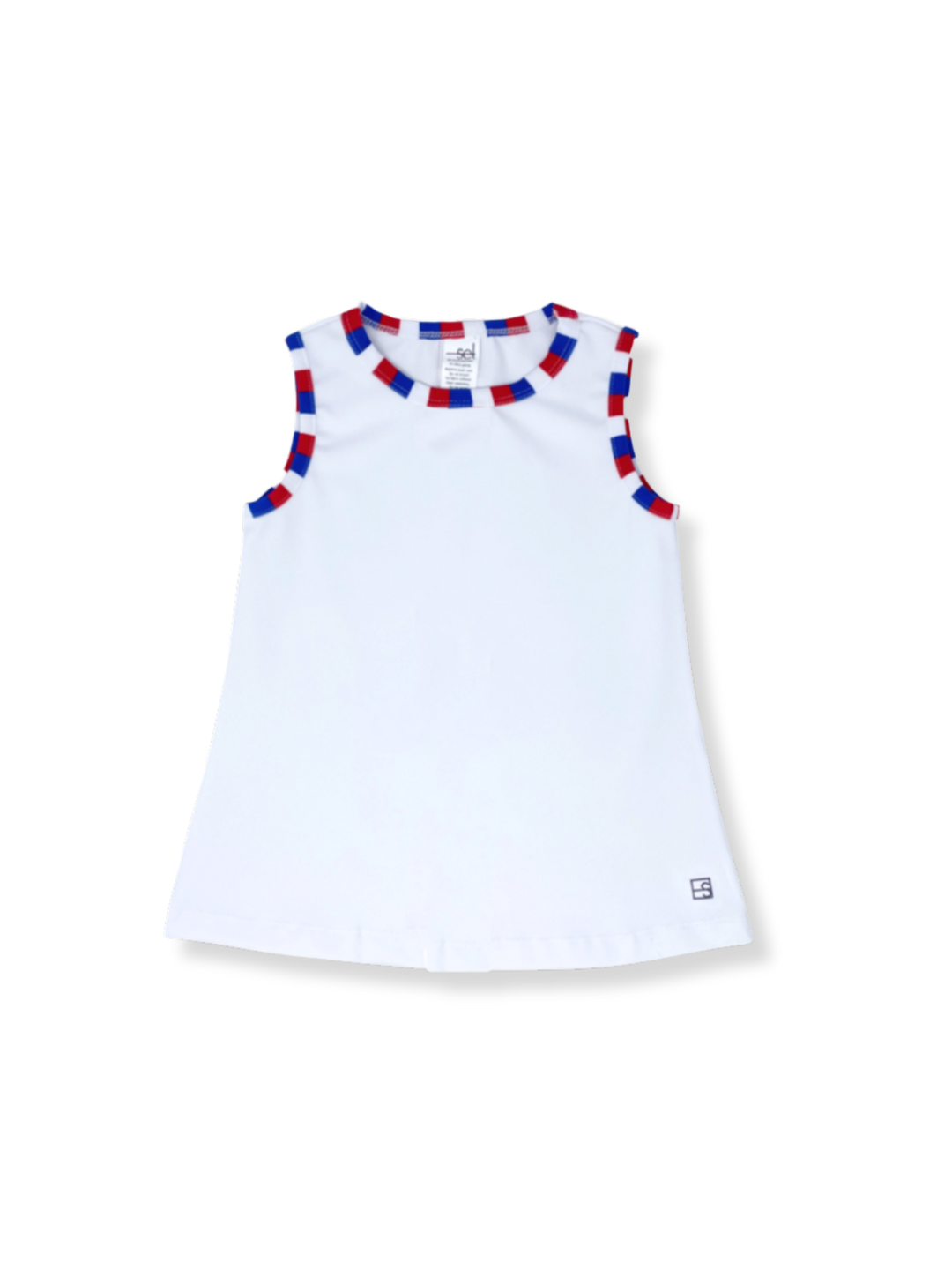 Tori Tank - Pure Coconut, Resort Royal, Candy Apple Red