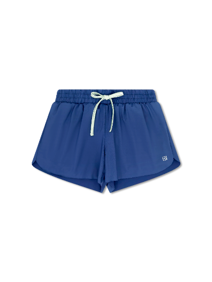 Tatum Short - Baton Rouge Blue, Pistachio Green Ministripe