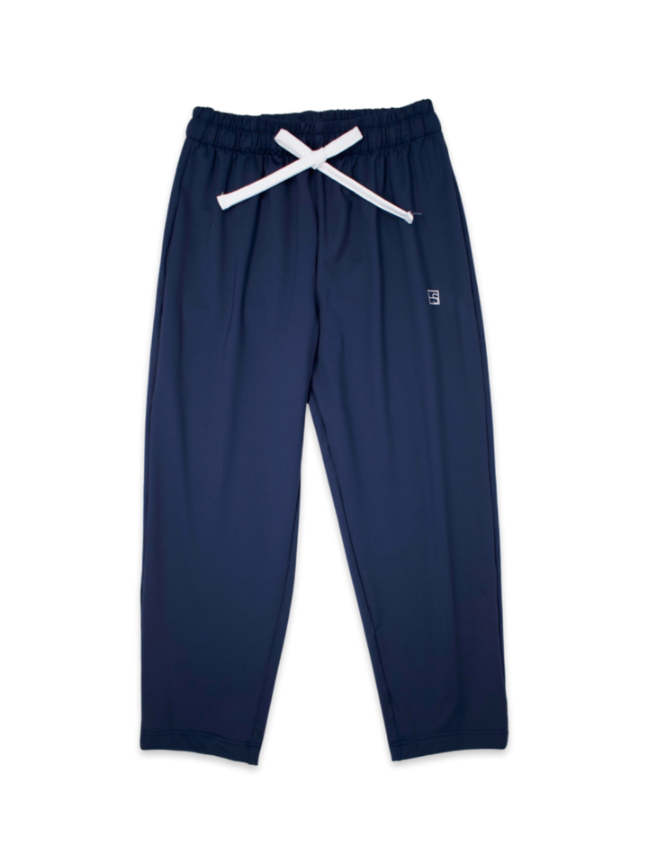Mason Pant - Nantucket Navy, Pure Coconut.