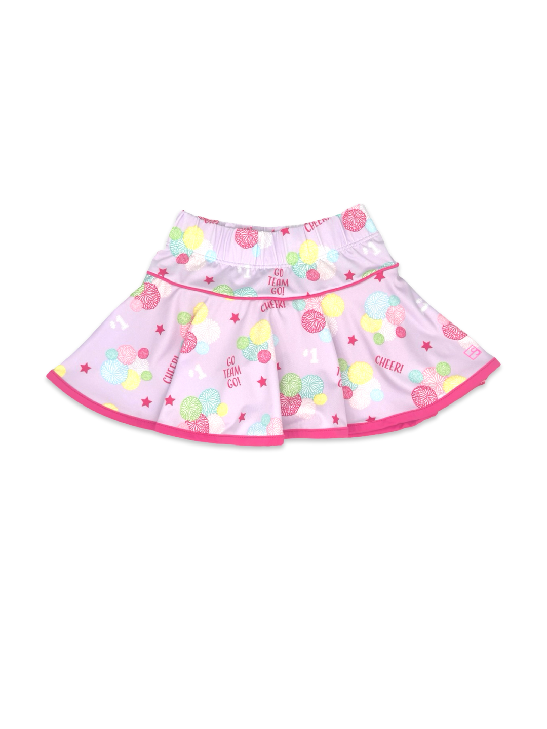 Quinn Skort - Cheer Goals, Power Pink