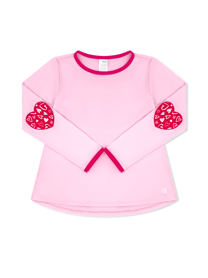 Kylie T Long Sleeve - Cotton Candy Pink, Pinky Promise, Power Pink