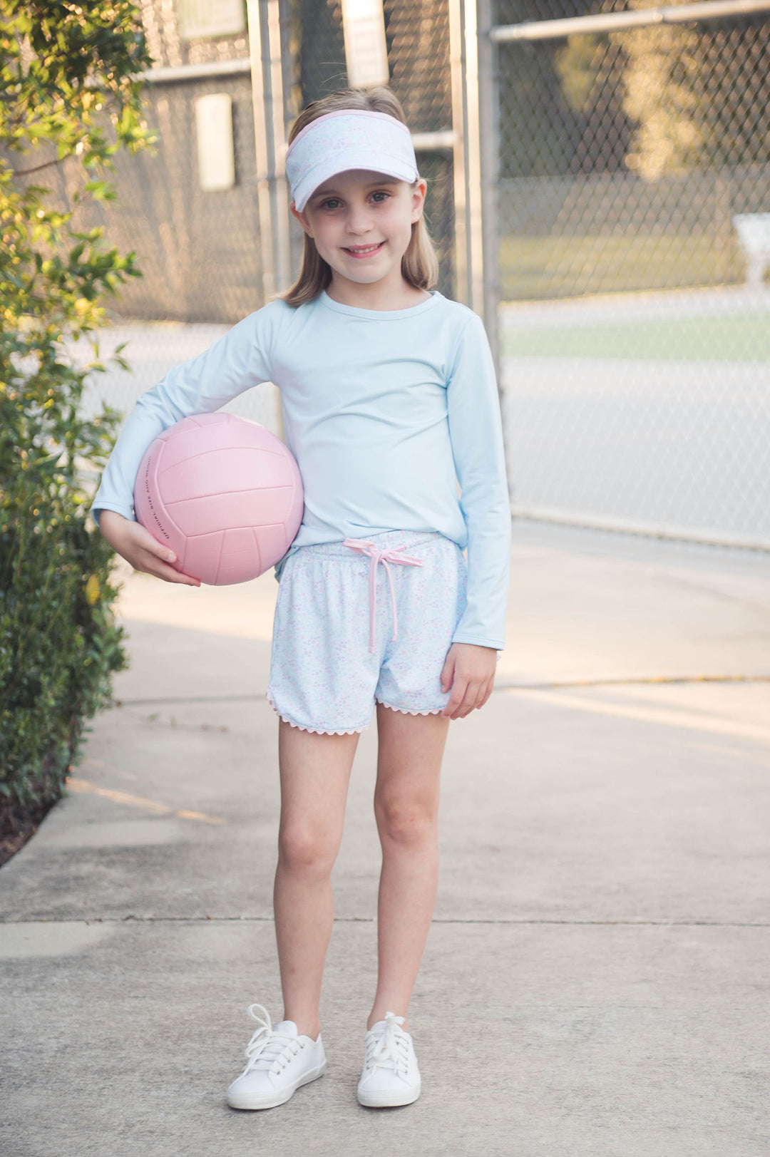 Emily Short - Frosted Floral, Cotton Candy Pink