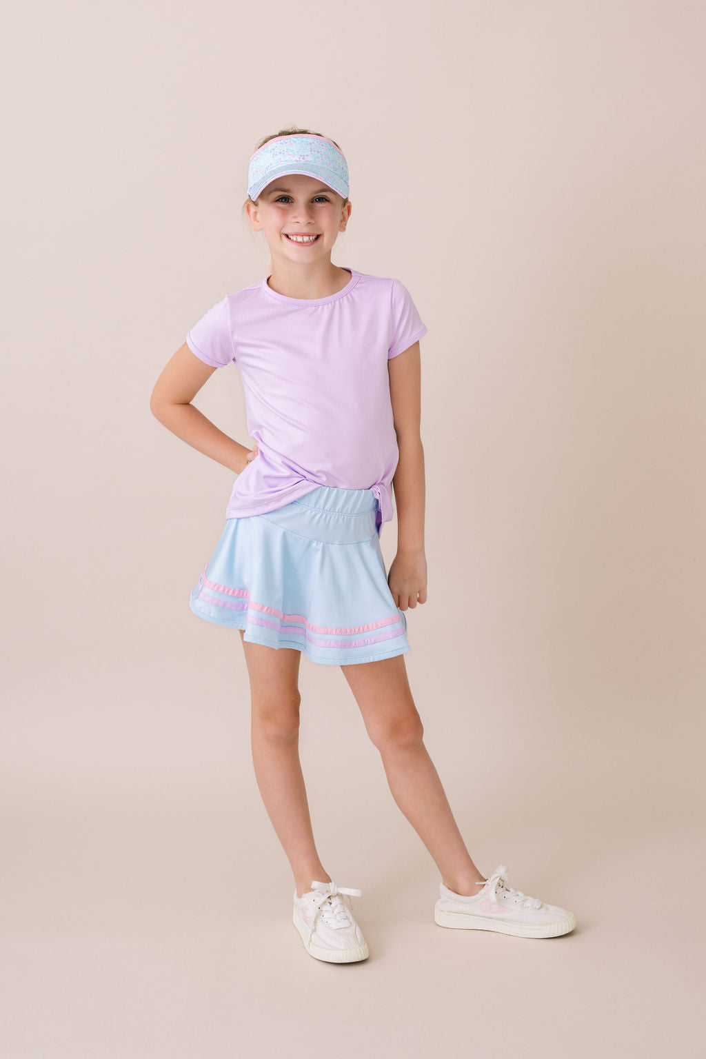 Callie Skort - Cotton Candy Blue, Cotton Candy Pink, Petal Purple