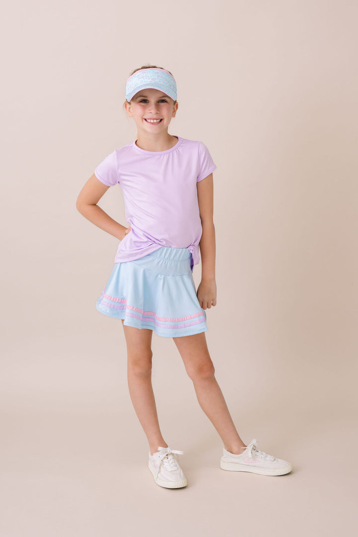 Callie Skort - Cotton Candy Blue, Cotton Candy Pink, Petal Purple