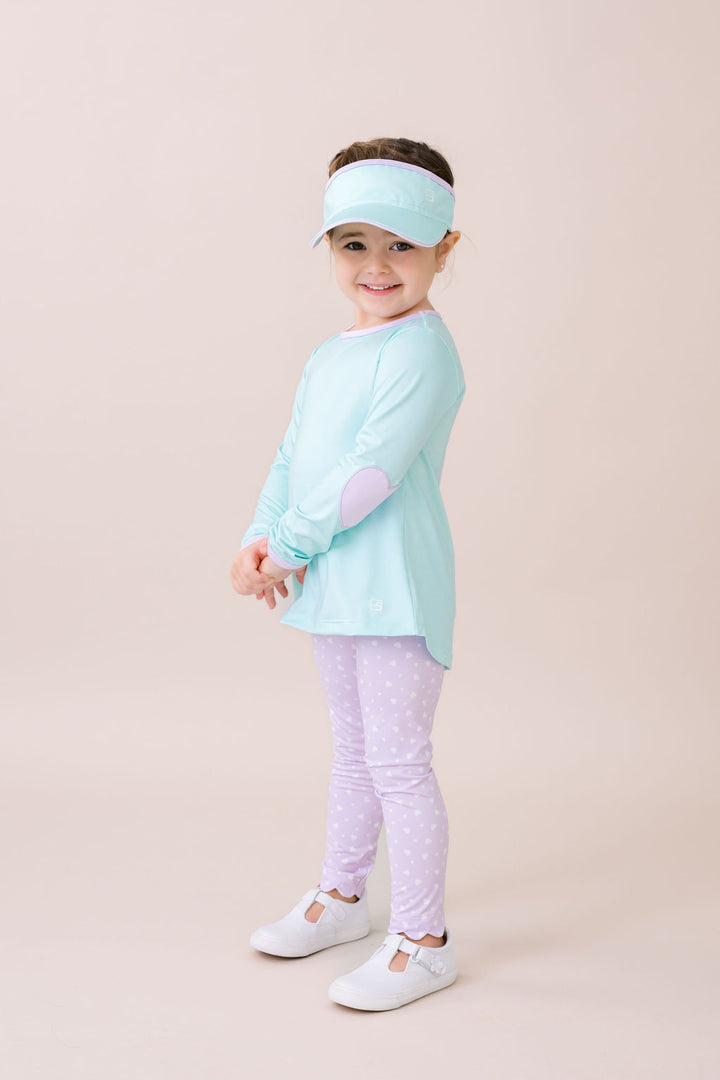 Sadie Scallop Legging - Be Mine