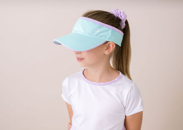 Vacay Visor - Cool Mint, Petal Purple