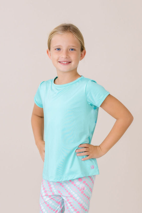 Bridget Basic T - Totally Turquoise