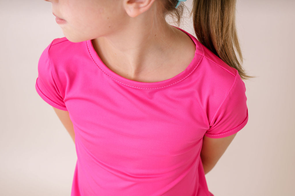 Bridget Basic T - Power Pink