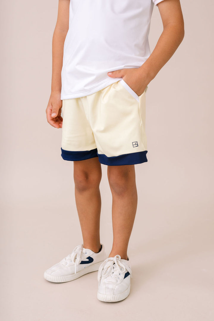 Graham Short - Sunshine Yellow, Nantucket Navy, Pure Coconut