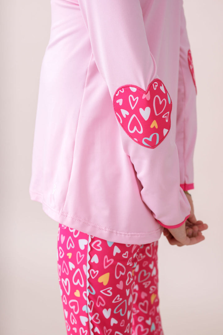 Kylie T Long Sleeve - Cotton Candy Pink, Pinky Promise, Power Pink