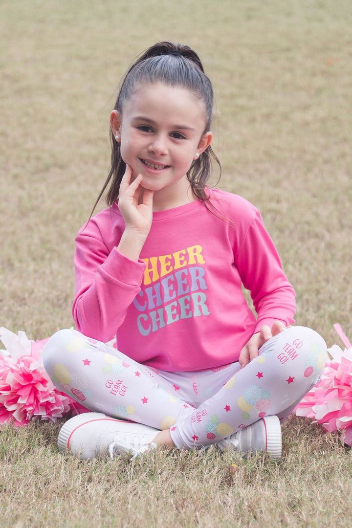 Emma Sweatshirt - Strawberry Pink, Cheer