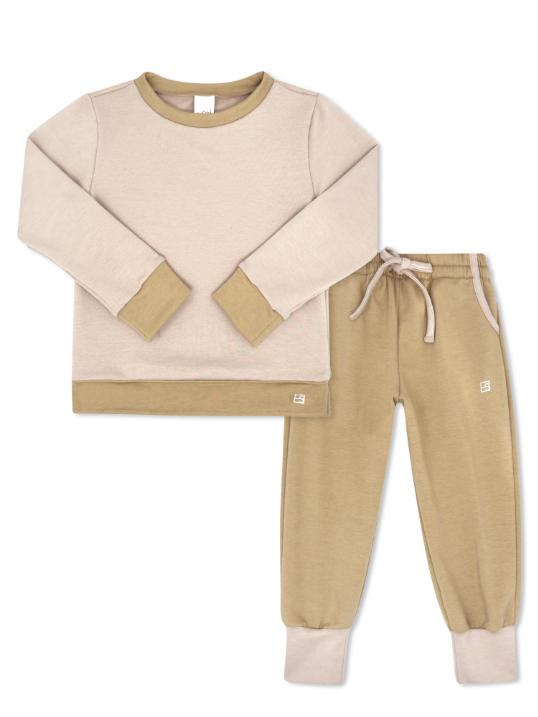 River Jogger Set - Cookie Khaki