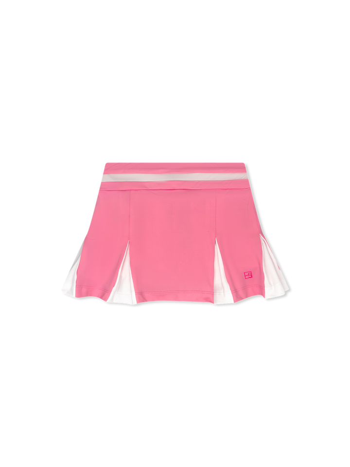 Courtney Skort - Flamingo Pink, Pure Coconut