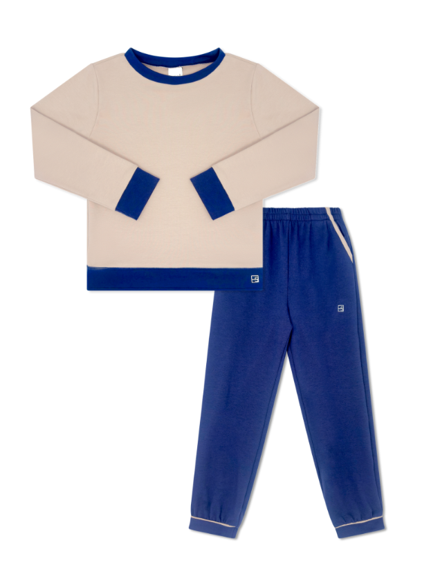 Rivers Jogger Set - Cookie Khaki, Hudson Bay Navy