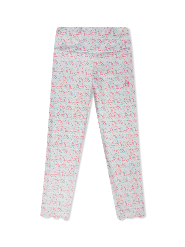 Sadie Scallop Legging - Petal Play