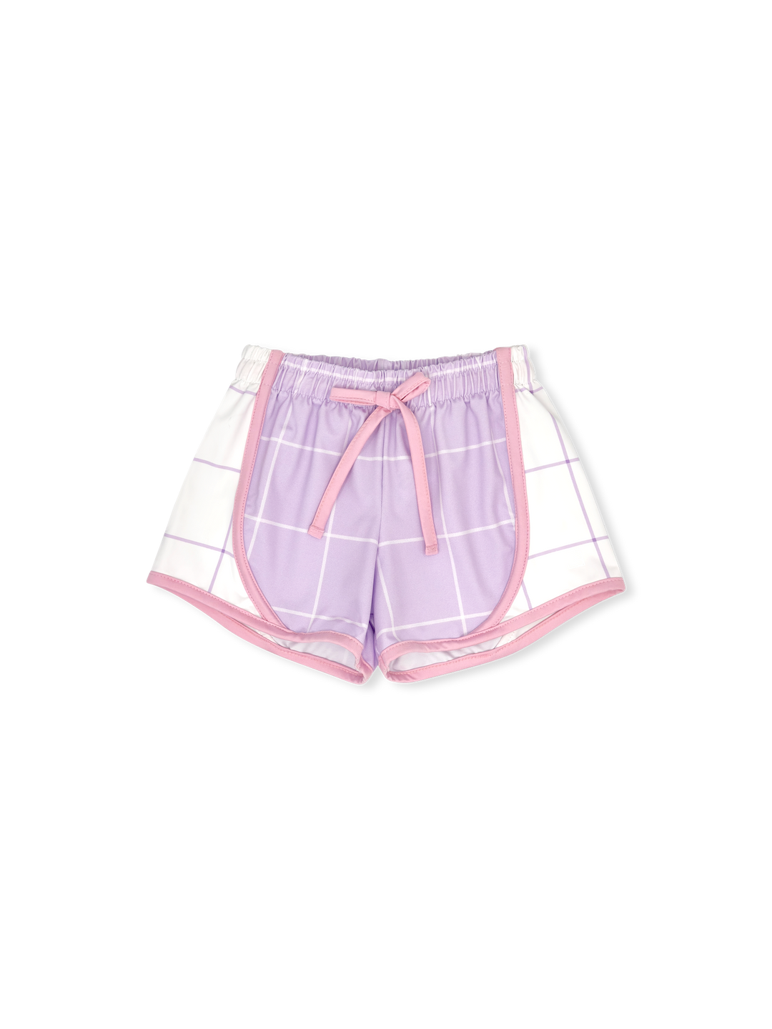 Elise Short - Petal Purple Windowpane