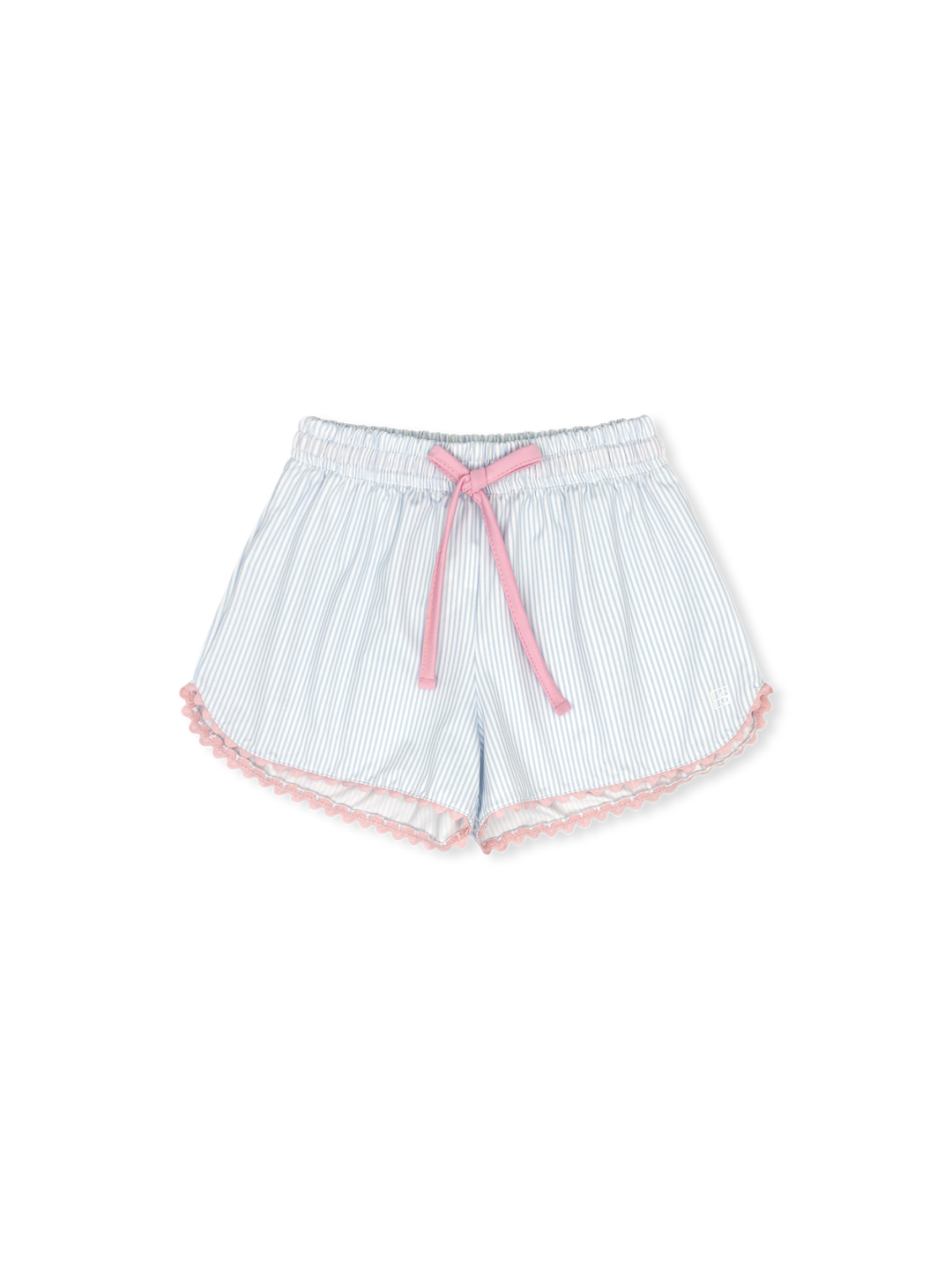 Emily Short - Cotton Candy Blue Ministripe,  Cotton Candy Pink