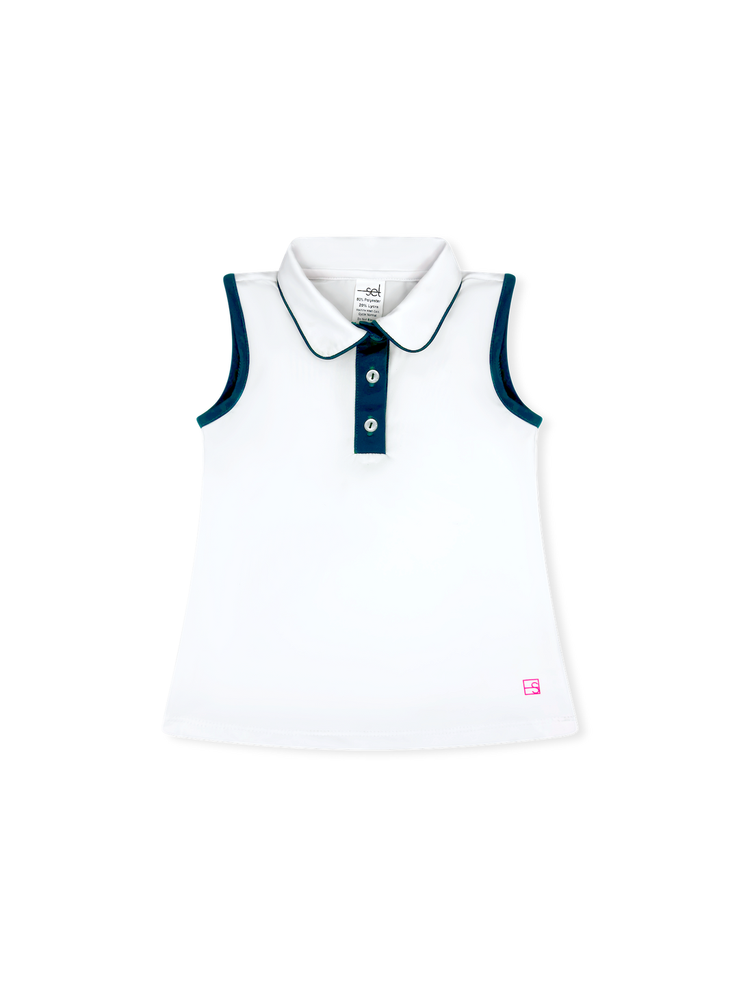 Gabby Tank -  Pure Coconut, Nantucket Navy