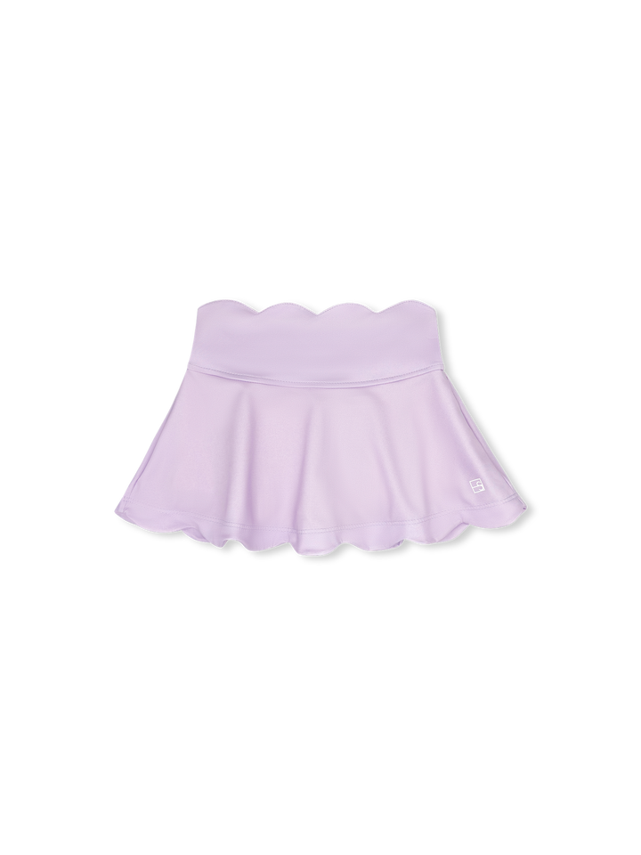 Zoe Scallop Skort -  Petal Purple