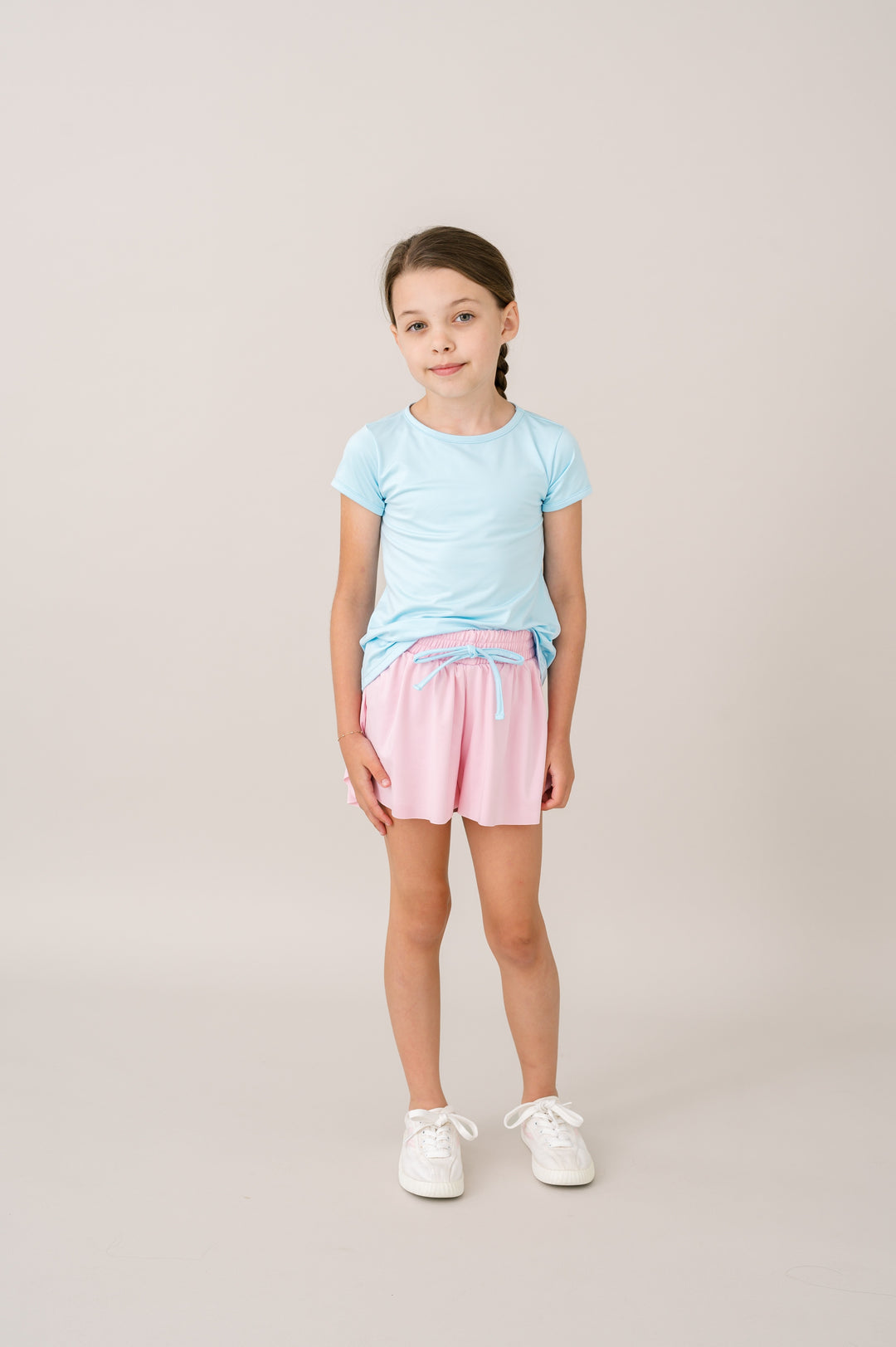Tatum Short -  Cotton Candy Pink, Cotton Candy Blue