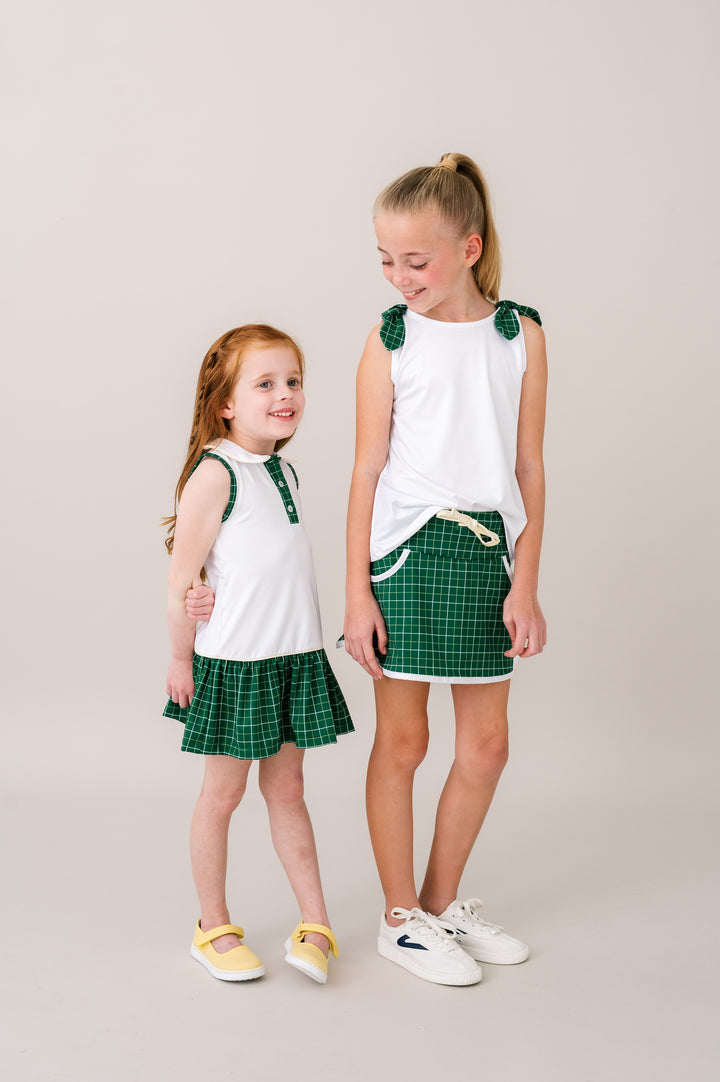 Jessica Tank - Country Club Windowpane