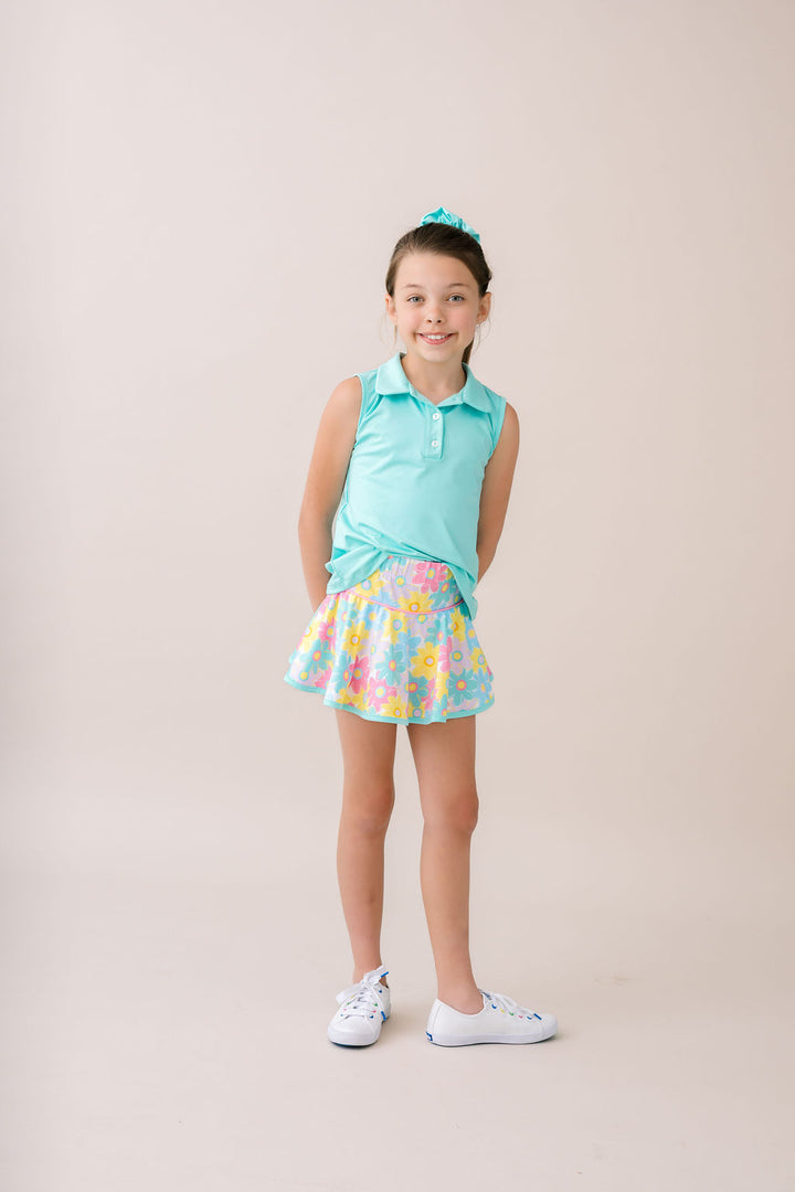 Gabby Tank -  Totally Turquoise