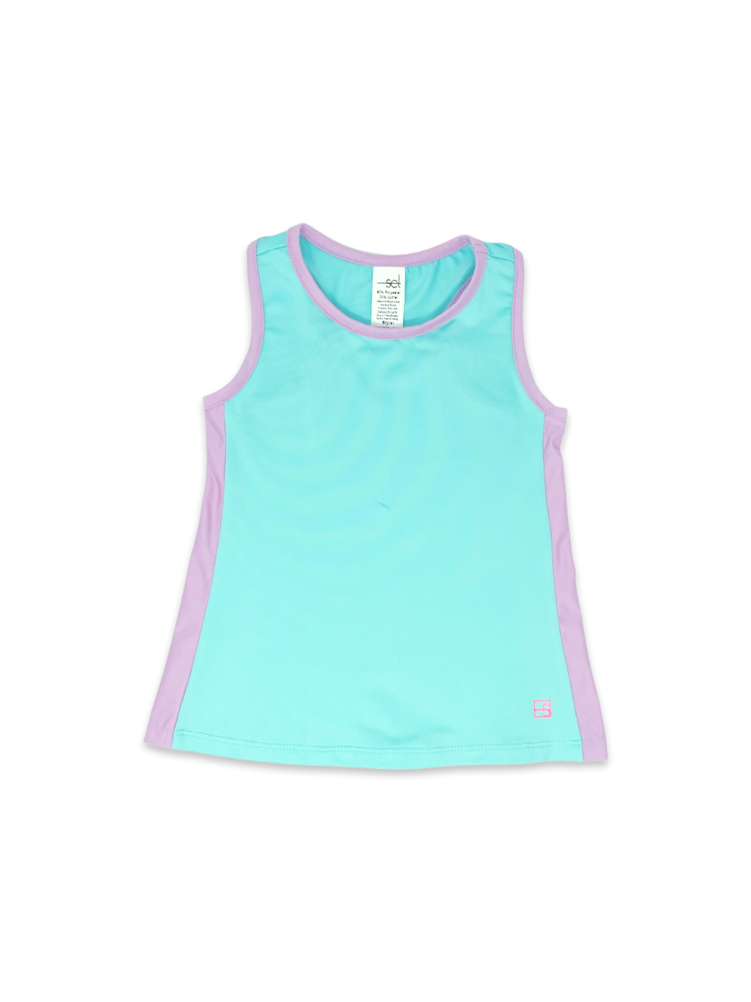 Drew Tank - Totally Turquoise, Petal Purple