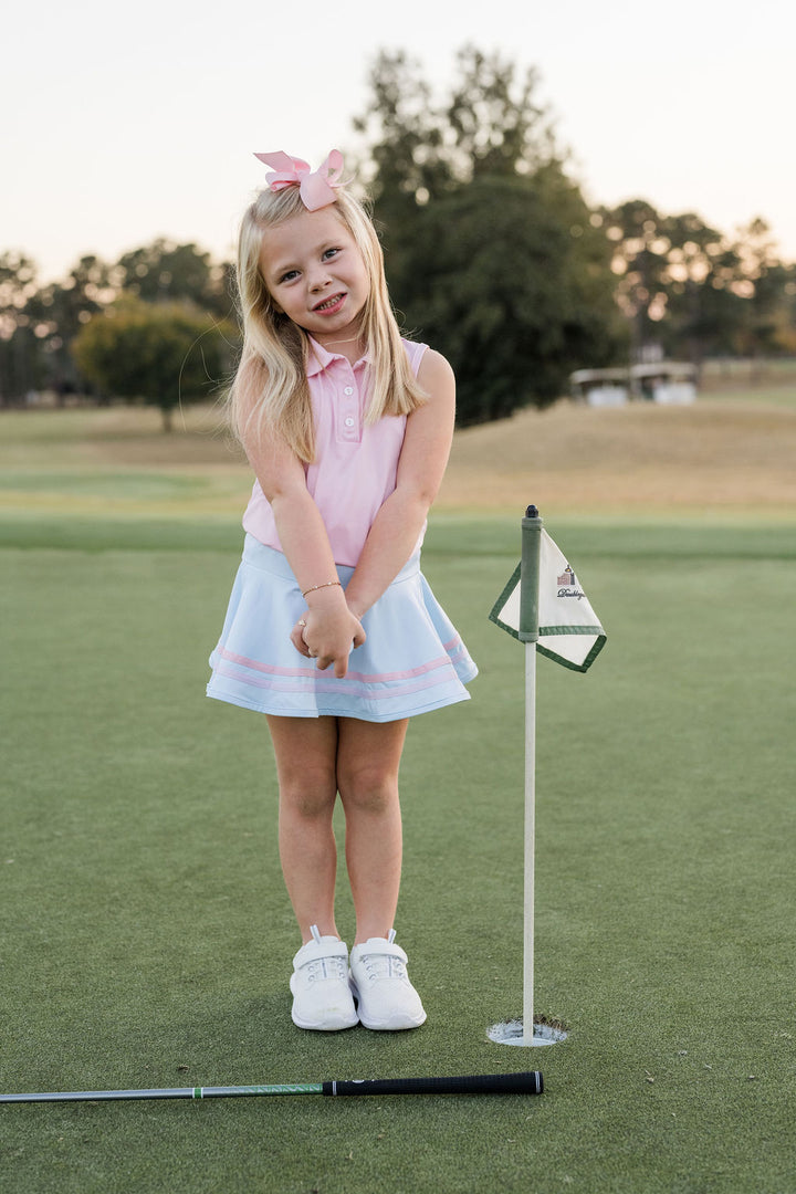 Callie Skort - Cotton Candy Blue,  Cotton Candy Pink, Petal Purple