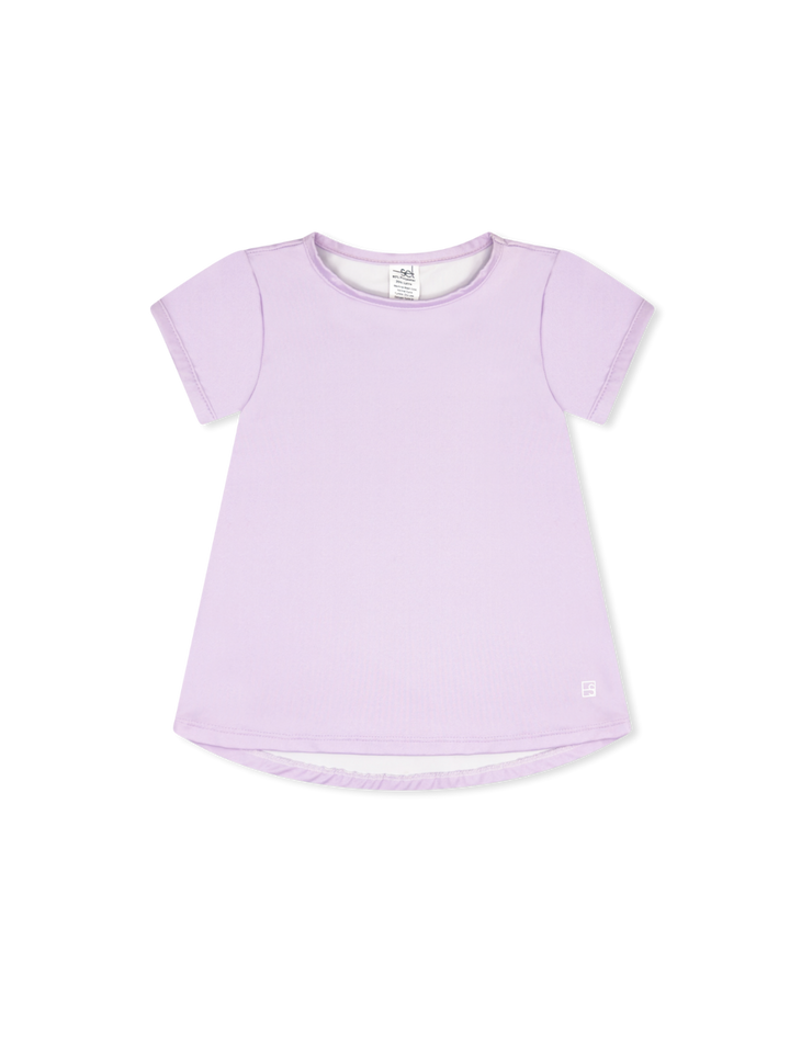 Bridget Basic Tee -  Petal Purple