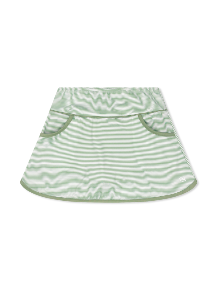 Tiffany Tennis Skort - Pistachio Green Ministripe