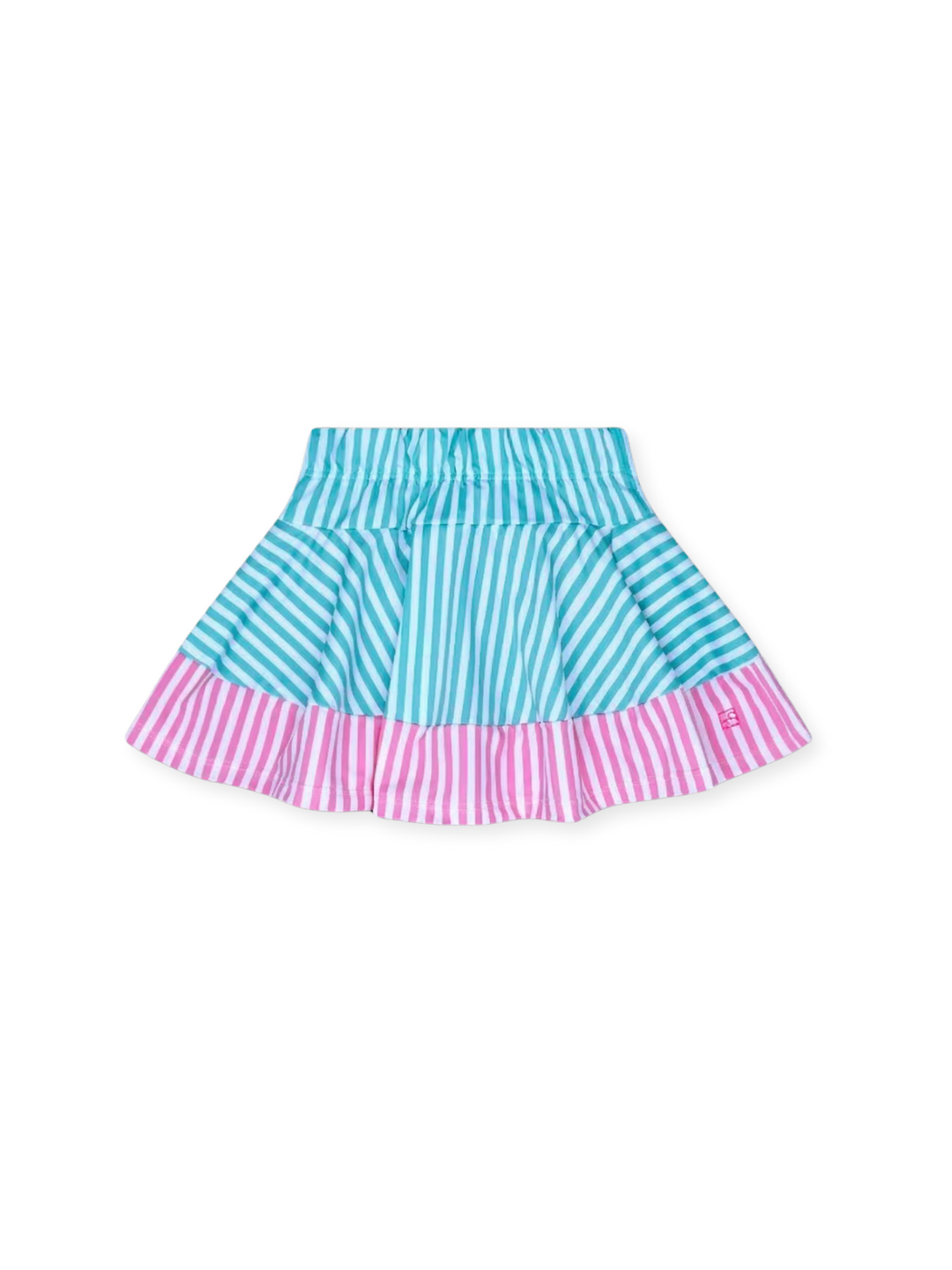 Amber Skort - Power Pink, Totally Turquoise
